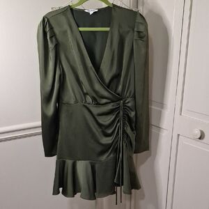Steve Madden Olive Long Sleeve Dress